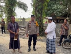 Kapolres Rohil Sambang Warga di Masjid Nurul Iman Simpang Mutiara