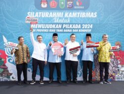 Jalin Silaturahmi, Kapolda Riau Ajak Paslon Ciptakan Pilkada 2024 Damai dan Meriah