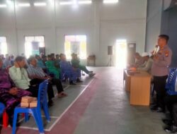 Dalam Rangka Cooling System Pilkada 2024, Sat Binmas Polres Pelalawan Gelar Silaturahmi Kamtibmas 