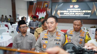 Polda Riau Gelar Lomba Jurnalistik, Ajak Media Dinginkan Suasana Pilkada