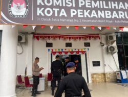 Antisipasi Gangguan Pemilukada, Subsatgas Jibom Patroli dan Deteksi ke KPU Riau