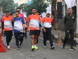 Wujud Nyata Kolaborasi Antara TNI-Polri Dandim 0509 Sambut Event Zebra Bekasi Run 2024 Di Hari Lalu Lintas Bhayangkara ke-69