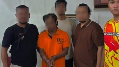 Pengedar Narkoba di Telaga Sam Sam Ditangkap, 5.82 Gram Sabu Disita