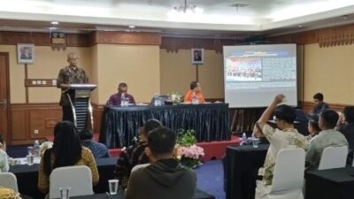 OMP LK 2024, Ditresnarkoba Polda Riau Sambang Furaya Hotel Sampaikan Pesan Kamtibmas
