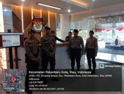 Sub Satgas Pam Objek Kegiatan OMP LK – 2024 Rutin Berpatroli Ke KPU dan Bawaslu Riau