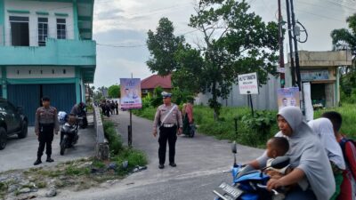 Satgas Kamseltibcarlantas OMP LK-2024 Patroli dan Gatur Lalin