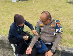 Personel OMP LK-2024, Cagub/Cawagub dan Tim Mendapat Pelayanan Kesehatan Dari Subsatgas Dokkes