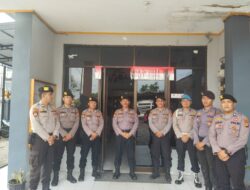 Jaga Kondusivitas Kamtibmas di KPU Riau, 45 Personel Subsatgas PAM Siaga