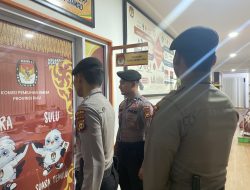 Kantor Penyelenggara Pilkada Mendapat Pengamanan 24 Jam Dari Subsatgas PAM