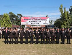 Maju Bersama Indonesia Raya, Polres Kampar Gelar Upacara Sumpah Pemuda Ke-96 