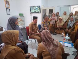 Cooling System Pilkada 2024, Kapolsek Bukit Raya Kunjungi UPTD Puskesmas Simpang Tiga Pekanbaru