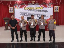 Di Momen Pilkada Kapolres Lakukan Sosialisasi IRET Mendatangkan Densus 88 Kasatwil Riau