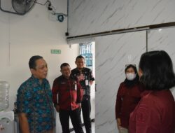 Pantau Kesiapan Rutan Bersinar, Rutan Bangil Sambut Hangat Kunjungan Kabid Yantah Keswat Lola Basan Baran Keamanan Kanwil Kemenkumham Jatim