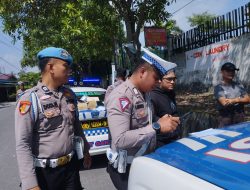 Dit Propam Lakukan Pengawasan Terhadap Personel Dalam Melakukan Razia Kendaraan