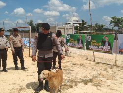 Sterilisasi Lokasi Kampanye, Subsatgas Sterilisasi Libatkan Unit Satwa (K9) 