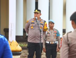 Jelang Pelantikan Presiden dan Wakil Presiden, Polres Dumai Gelar Apel Kesiapan