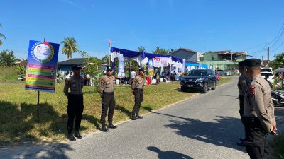 Antisipasi Gangguan Kamtibmas, Subsatgas PAM Patroli dan Pengamanan di Lokasi Kampanye