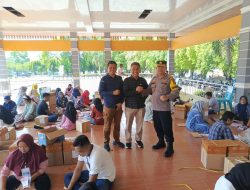 Wakapolres Kuansing Lakukan Pengecekan Personil Pengamanan Pelipatan Surat Suara Pilkada 2024