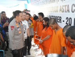 Ringkus 270 Tersangka Jaringan Internasional, Irjen M Iqbal: Tidak Ada Narasi Kampung Narkoba Selama Saya Jadi Kapolda