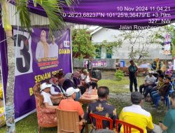 Subsatgas Intelijen Lakukan Pengamanan Kampanye di 2 Lokasi Berbeda