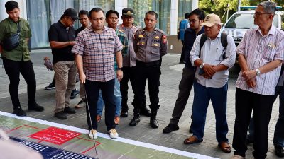 Polresta Pekanbaru Gelar Rapat Lapangan Persiapan Pengamanan Debat Publik Pilkada 2024