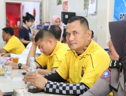 Dalam Rangka Cooling System Pilkada Damai 2024, Polres Kuansing Gelar Jumat Curhat Bersama SPSI Niba Kuansing 