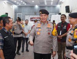 Sebagai Bentuk Quality Control, Kapolda Riau Tinjau Tahapan Rekapitulasi Tingkat PPK Mandau
