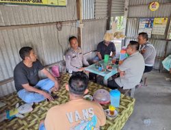 Mendekati Pilkada 2024, Polantas di Pelalawan Inten Sambang Warga dan Sampaikan Pesan Pilkada Damai