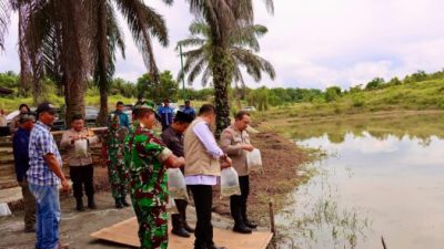 Polresta Pekanbaru Dukung Ketahanan Pangan, Ikuti Zoom Meeting Bersama Kapolri dan Panglima TNI