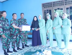 Dukung Kesembuhan, Kodim 0509/Kab. Bekasi Anjangsana ke Keluarga Anggota yang Sakit Menahun