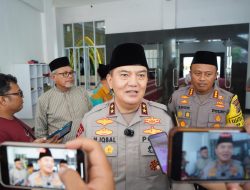 Polda Riau Menggelar Do’a Bersama Serta Berikan Santunan Kepada Anak Yatim