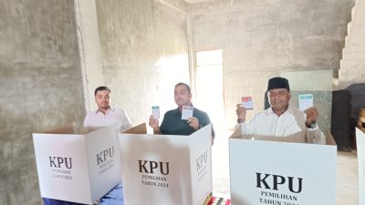 Subsatgas Intelijen Melakukan Pengamanan di TPS 007 Utama Sari