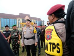 Pimpin Apel Pergeseran Personel PAM, Kapolda Riau Tegaskan Jaga Netralitas 