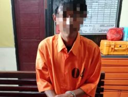 Polsek Tapung Ciduk Pengedar Sabu di Desa Air Terbit