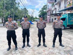 Subsatgas PAM Objek Kegiatan Lakukan Patroli dan Monitoring Pastikan Kamtibmas Tetap Kondusif