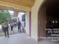 Kembali, Satgas Sterilisasi Melaksanakan Sterilisasi Objek Vital dan Lokasi Kampanye