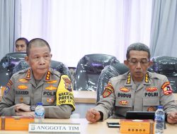 Kunjungan Tim Pamatwil Mabes Polri ke Polresta Pekanbaru untuk Asistensi Pengamanan Pungut Suara Pilkada 2024