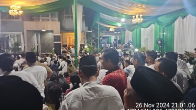 Subsatgas Intelijen Melakukan Pengamanan Kegiatan Do’a Bersama Digelar Paslon Cagub/Cawagub Nomor Urut 01