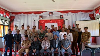 Polres Kuansing dan Polsek Logas Tanah Darat Gelar FGD Cooling System Wujudkan Pilkada Damai 2024