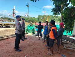 10 Personil Subsatgas Banops Ditpolairud Rutin Sosialisasi Pilkada Damai 2024