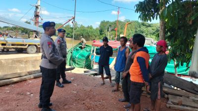 10 Personil Subsatgas Banops Ditpolairud Rutin Sosialisasi Pilkada Damai 2024