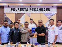 Jalin Sinergitas, Komisi I DPRD Kota Silaturahmi ke Polresta Pekanbaru