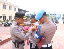 Wakapolres Dumai Pimpin Apel Gelar Pasukan Ops Lilin LK 2024