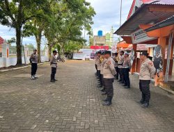 Dalam Rangka OMP LK 2024, Polres Kuansing Laksanakan Pengamanan Preventif Kantor Bawaslu 