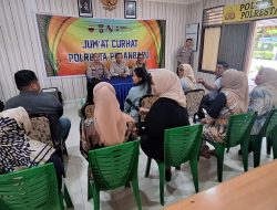 Dengar Aspirasi Warga Demi Harkamtibmas Kondusif, Polsek Lima Puluh Gelar Jumat Curhat 
