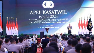 Apel Kasatwil Polri Dihadiri Presiden Prabowo, Kapolri: Suatu Kehormatan