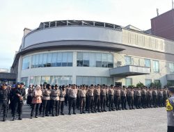187 Personel Diterjunkan Dalam Pengamanan Sidang Pleno Rekapitusasi Penghitungan Suara Tingkat Provinsi