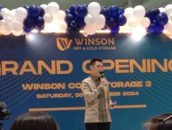 Winson Group Perluas Jaringan, Cold Storage Ketiga di Medan Siap Dukung Industri Rantai Pasok Pendingin