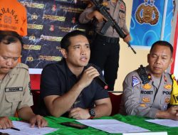 Polres Kuansing Gelar Press Release Ungkap 2 Kasus Persetubuhan Terhadap Anak di Bawah Umur