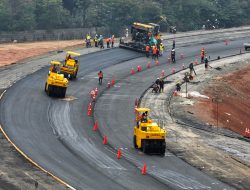 Target Rampung Maret 2025, HKA Garap Pekerjaan Aspal Hotmix Proyek Proving Ground Bekasi